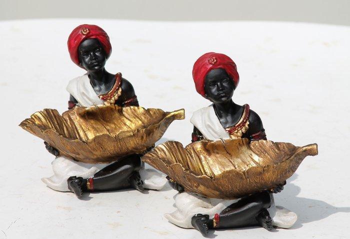 Beeld, zeep of chocolade schaaltjes - 15 cm - resin, Antiek en Kunst, Kunst | Designobjecten