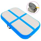 vidaXL Gymnastiekmat met pomp opblaasbaar 60x100x15 cm PVC, Sport en Fitness, Yoga en Pilates, Verzenden, Nieuw