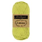 Scheepjes Catona - 10g - 512 Lime, Hobby en Vrije tijd, Breien en Haken, Ophalen of Verzenden, Nieuw, Breien of Haken, Wol of Garen