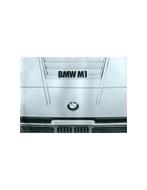 1978 BMW M1 BROCHURE NEDERLANDS, Nieuw, BMW, Author