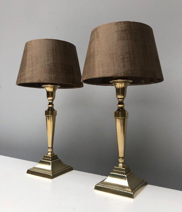 Tafellamp (2) - Messing, Antiek en Kunst, Kunst | Designobjecten