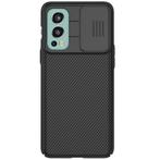 Nillkin - OnePlus Nord 2 Hoesje CamShield Pro Zwart, Verzenden, Nieuw, Hoesje of Tasje