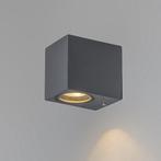QAZQA Baleno I - Wandlamp - 1 lichts - 65 mm - antraciet, Antiek en Kunst, Antiek | Lampen, Verzenden
