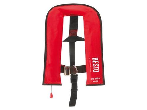 Besto Junior Reddingsvest - 100N - 15/40 kg - rood -, Watersport en Boten, Accessoires en Onderhoud, Ophalen of Verzenden