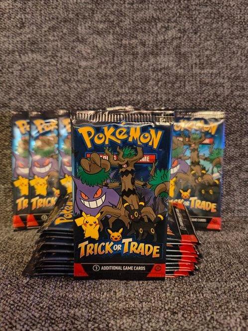 Pokémon - 25 Booster pack - Pokémon Trick or Trade Booster, Hobby en Vrije tijd, Verzamelkaartspellen | Pokémon