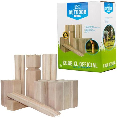 Outdoor Play - Kubb XL | Outdoor Play - Buitenspeelgoed, Kinderen en Baby's, Speelgoed | Buiten | Los speelgoed, Nieuw, Verzenden