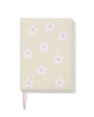 HEMA Notitieboek A5 lijnen canvas bloemen beschikbaar voor biedingen