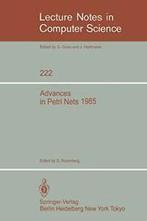 Advances in Petri Nets 1985. Rozenberg, Grzegorz   ., Zo goed als nieuw, Rozenberg, Grzegorz, Verzenden