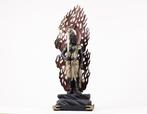 Acala (Fud My ) Sculpture - Beeld Hout - Japan, Antiek en Kunst