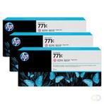 HP 771C licht-magenta DesignJet inktpatronens, 775 ml, 3-pac, Verzenden, Nieuw