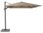 Challenger T2 zweefparasol 350x260 cm taupe met, Ophalen of Verzenden, Nieuw