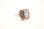 Ring - 19.2 kt. Geel goud Aquamarijn - Aquamarijn, Sieraden, Tassen en Uiterlijk, Nieuw