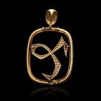Hanger Repossi Antifer Collectie 18kt geel goud en diamant
