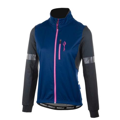 Transition Dames winterjack Zwart/blauw/roze, Fietsen en Brommers, Fietsaccessoires | Fietskleding, Dames, Nieuw, Verzenden