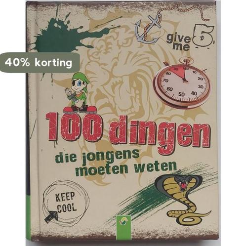 100 Dingen die jongens moeten weten. 4007148005825, Boeken, Overige Boeken, Zo goed als nieuw, Verzenden