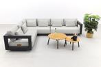 4 Seasons Metropolitan loungeset 6-delig - Links - Lago rond, Tuin en Terras, Tuinsets en Loungesets, Verzenden, Nieuw, Hout, Loungeset