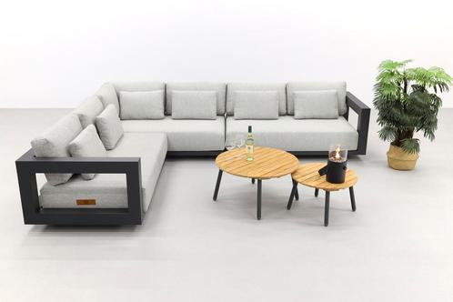 4 Seasons Metropolitan loungeset 6-delig - Links - Lago rond, Tuin en Terras, Tuinsets en Loungesets, Loungeset, Nieuw, Hout, Verzenden