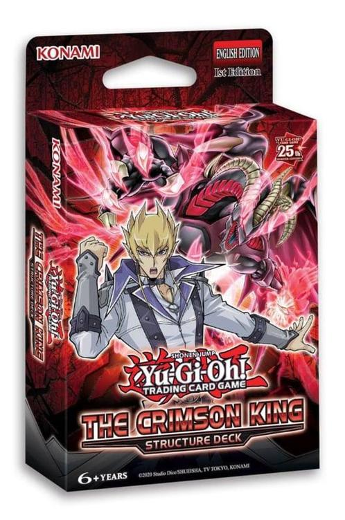 Yu-Gi-Oh! TCG - Structure Deck The Crimson King, Verzamelen, Poppetjes en Figuurtjes, Zo goed als nieuw, Verzenden