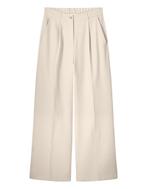 -15% Summum  Summum Trousers uni 4s2778-12155  maat, Kleding | Dames, Broeken en Pantalons, Verzenden, Nieuw, Beige