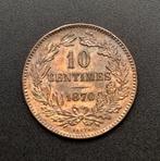 Luxemburg. Willem III. 10 Centimes 1870 (Zonder