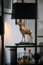 regina - Tafellamp - Messing - Stag, Antiek en Kunst
