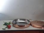 Pan - zware professioneel restaurant pan met deksel - Koper,