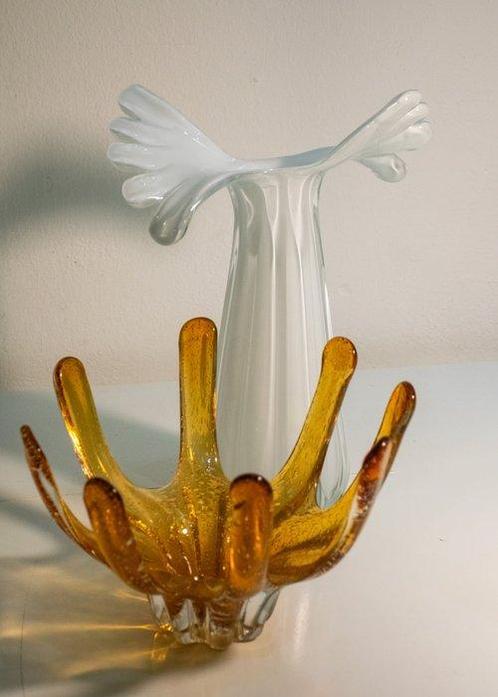 Ribes Atelier - Maryana Iskra - Vaas - Muranoglas - Twee, Antiek en Kunst, Antiek | Glas en Kristal