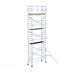 ALX rolsteiger 90 x 9,2m WH met voorloopleuning, Doe-het-zelf en Verbouw, Steigers, Verzenden, Nieuw, Rolsteiger of Kamersteiger