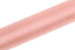 Roze Pastel Organza Stof 16cm 9m, Verzenden, Nieuw