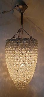 Lamp - Glas, Staal - druiventros, Antiek en Kunst