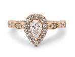 Ring Diamant - Diamant, Sieraden, Tassen en Uiterlijk, Antieke sieraden