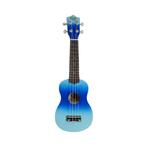 CLX Calista DC3 sopraan ukulele blauw, Ophalen of Verzenden, Nieuw