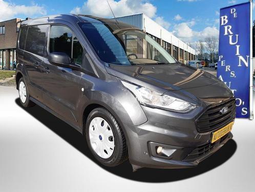 Ford Transit Connect Trend Airco Cruisecontrol Navigatie Par, Auto's, Bestelauto's, Dealer onderhouden, Lease, Zwart, Handgeschakeld