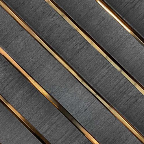 Wandpaneel Grace Antraciet 270x12x1.2cm, Huis en Inrichting, Woonaccessoires | Wanddecoraties, Nieuw, Ophalen of Verzenden