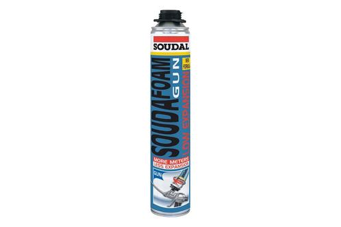 Soudal soudafoam gun low expansion 750 ml, champagne, bus, Doe-het-zelf en Verbouw, Isolatie en Afdichting, Nieuw, Verzenden