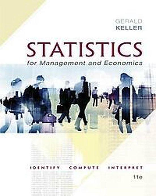 Boek Statistics for Management and Economics + Xlstat Bind-I, Boeken, Studieboeken en Cursussen, Zo goed als nieuw, Verzenden
