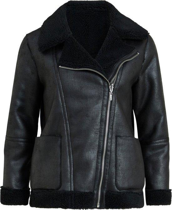 VILA Maat 42  VILIST L/S 2IN1 FAUX SHEARLING JACKET Dames, Kleding | Dames, Jassen | Winter, Verzenden
