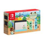 Nintendo Switch Console Set Animal Crossing New Horizons..., Spelcomputers en Games, Ophalen of Verzenden, Zo goed als nieuw