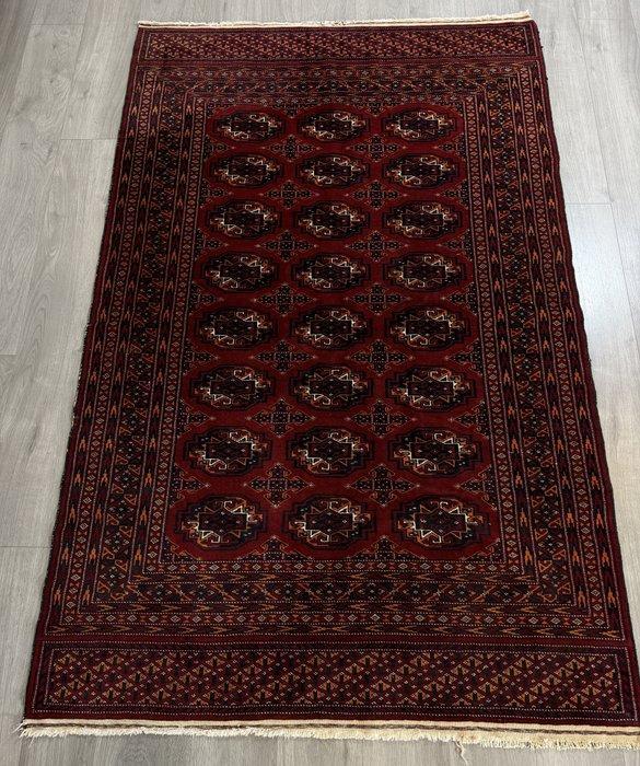 Afghan - Vloerkleed - 210 cm - 140 cm - Turkmeens, Huis en Inrichting, Stoffering | Tapijten en Kleden
