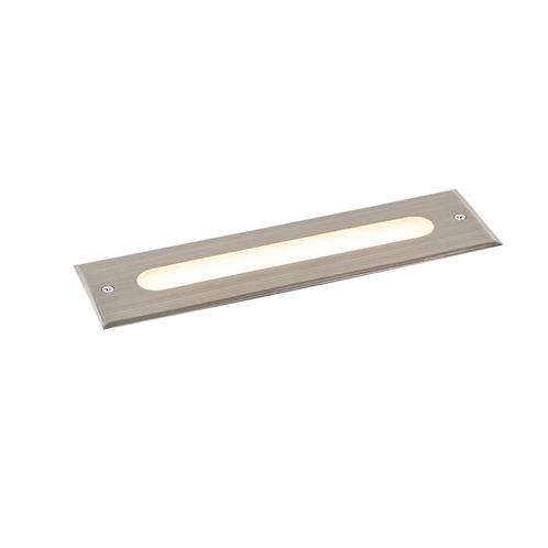 Moderne grondspot staal 30 cm incl. LED IP65 - Eline, Tuin en Terras, Buitenverlichting, Nieuw