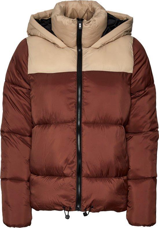 NOISY MAY - Maat XL - NMALES LS PADDED COLORBLOCK HOOD JCKT, Kleding | Dames, Jassen | Winter, Verzenden