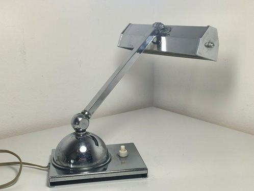 Lamp - Ministeriële - chroomgeplateerd Ottone - Geen reserve, Antiek en Kunst, Antiek | Lampen