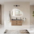 Badkamerspiegel met LED Verlichting en Verwarming 120cm -, Huis en Inrichting, Woonaccessoires | Spiegels, Ophalen of Verzenden