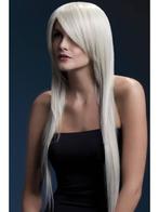 Professionele pruik lang blond Amber, Kleding | Dames, Ophalen of Verzenden, Nieuw
