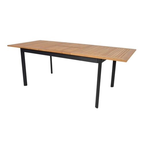 Uittrektafel Monza 152/210x89 cm - antraciet, Huis en Inrichting, Stoelen, Nieuw, Ophalen of Verzenden
