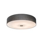 Landelijke plafondlamp grijs 70 cm - Drum Jute, Nieuw, Overige materialen, Modern