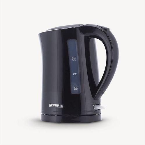 Severin WK 3498 - Waterkoker Select Black ( verpakking be..., Witgoed en Apparatuur, Waterkokers, Verzenden