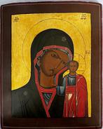 Icoon - Moeder Gods van Kazan - Hout, Antiek en Kunst