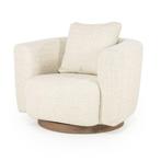 Fauteuil Eleonora JORDAN Beige *NIEUW*, Nieuw, 75 tot 100 cm, Ophalen of Verzenden, 100 tot 125 cm