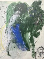 Marc Chagall (1887-1985) - La lutte de Jacob avec lange